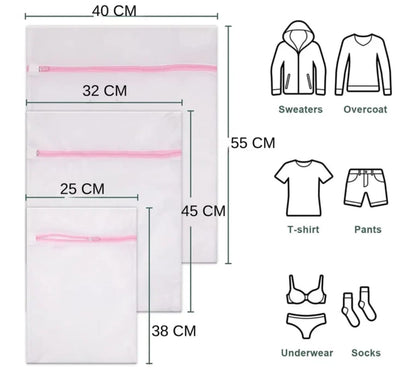 LAUNDRY WASHING NET BAG